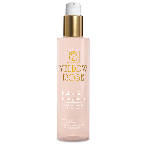 HYALURONIC TONING LOTION with Flower Extracts